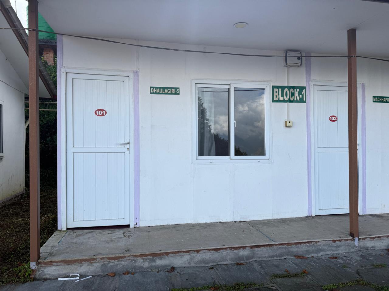 block 1 - room 101 