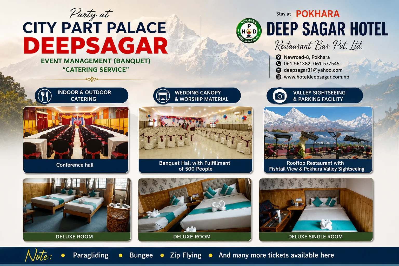 Deep Sagar Hotel Restaurent & Bar